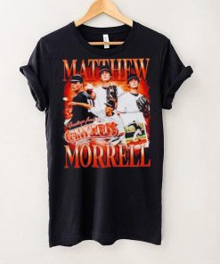 Original Matthew Morrell Oregon State Beavers baseball graphic T shirt