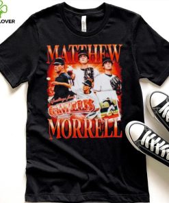 Original Matthew Morrell Oregon State Beavers baseball graphic T shirt