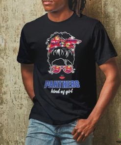 Original Messy Bun Florida Panthers Kind Of Girl T shirt