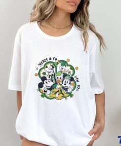 Original Mickey And Co Est 1928 Shamrock T shirt