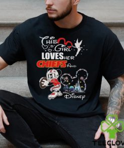 Original Mickey Mouse This Girl Loves Her Kansas City Chiefs And Disney T shirt