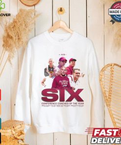 Original Mike Norvell FSU Seminoles Six Conference Coaches Of The Year shirt