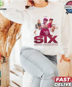 Original Mike Norvell FSU Seminoles Six Conference Coaches Of The Year shirt