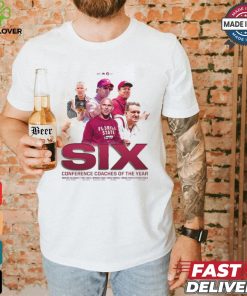 Original Mike Norvell FSU Seminoles Six Conference Coaches Of The Year shirt