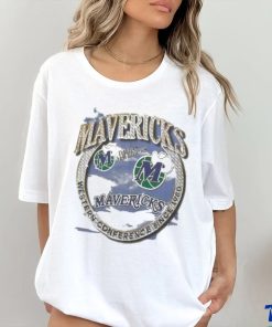 Original Mitchell & Ness Tan Dallas Mavericks Hardwood Classics Vintage Soul Crown Jewels Shirt