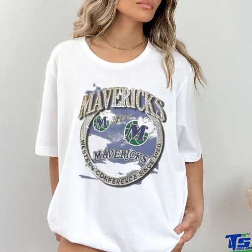 Original Mitchell & Ness Tan Dallas Mavericks Hardwood Classics Vintage Soul Crown Jewels Shirt