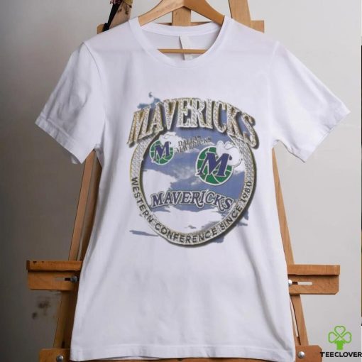 Original Mitchell & Ness Tan Dallas Mavericks Hardwood Classics Vintage Soul Crown Jewels Shirt