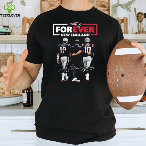 Original New England Patriots Forever Tom Brady Mac Jones Signatures Shirt