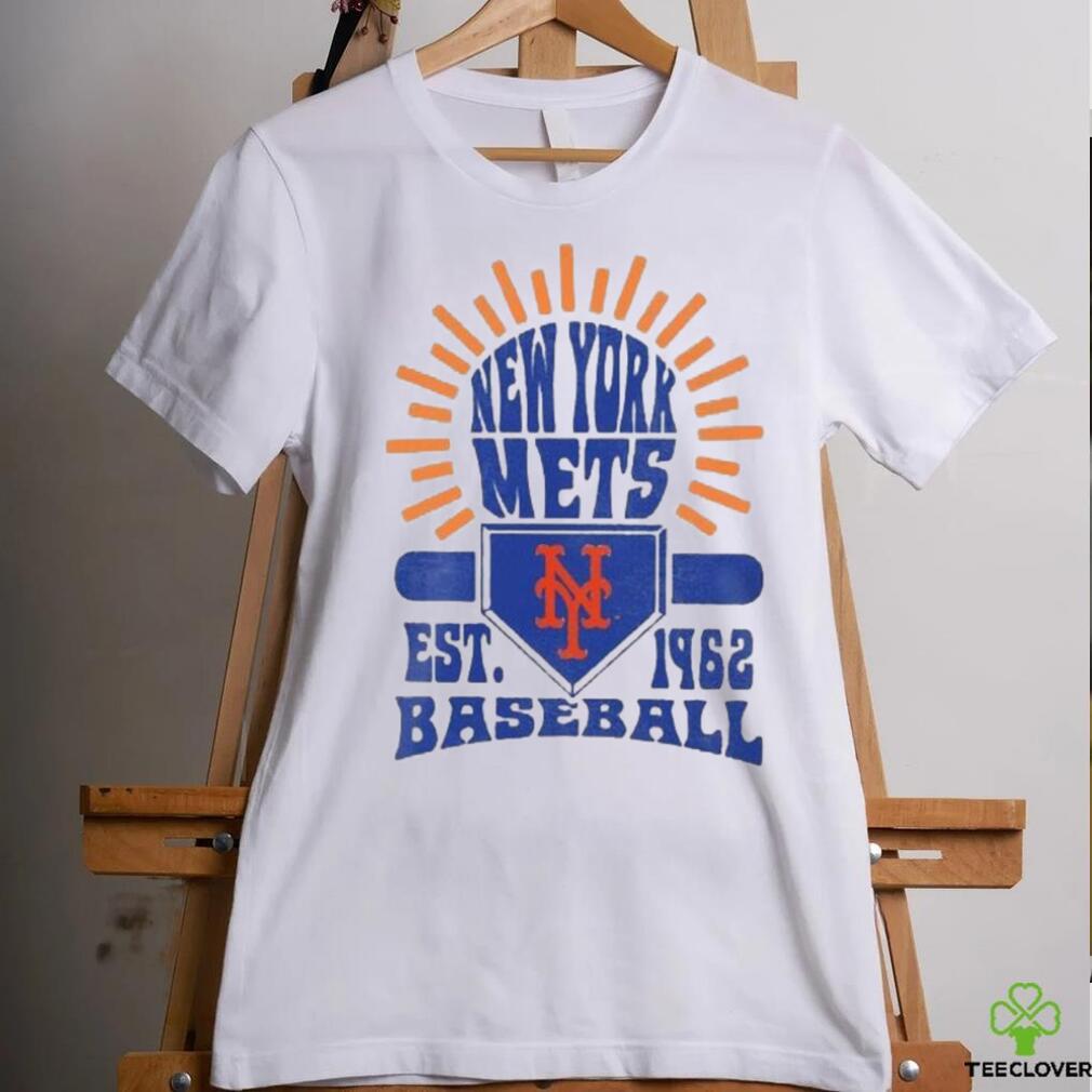 Original New York Mets Sun Burst Est 1962 Baseball T Shirt Original New York Mets Sun Burst Est 1962 Baseball T Shirt