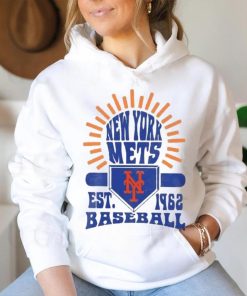 Original New York Mets Sun Burst Est 1962 Baseball T Shirt 4 Original New York Mets Sun Burst Est 1962 Baseball T Shirt