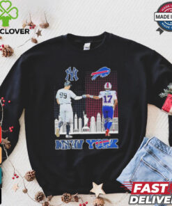 Original New york yankees aaron judge buffalo bills josh allen proud shirt