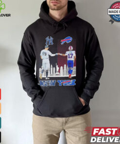 Original New york yankees aaron judge buffalo bills josh allen proud shirt