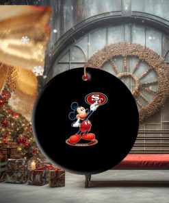 Original Nfl San Francisco 49ers Mickey Mouse 2023 Ornament