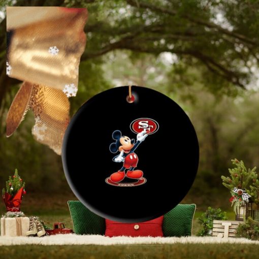 Original Nfl San Francisco 49ers Mickey Mouse 2023 Ornament