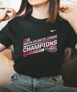Original Nike 2023 South Atlantic League Champions Greenville Drive T Shirt