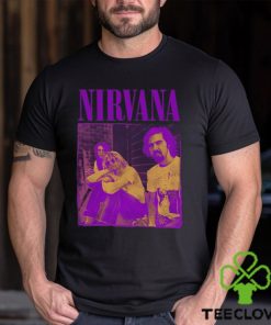 Original Nirvana Purple Group T shirt