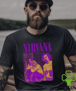 Original Nirvana Purple Group T shirt