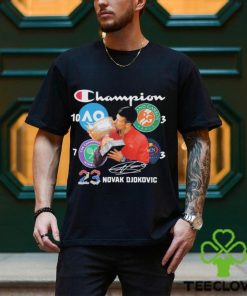 Original Novak Djokovic Grand Slam Champions 2023 Shirt