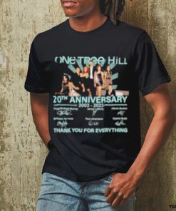 Original One tree hill 20th anniversary 2023 thank you for the everything shirt