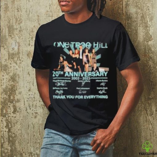 Original One tree hill 20th anniversary 2023 thank you for the everything shirt