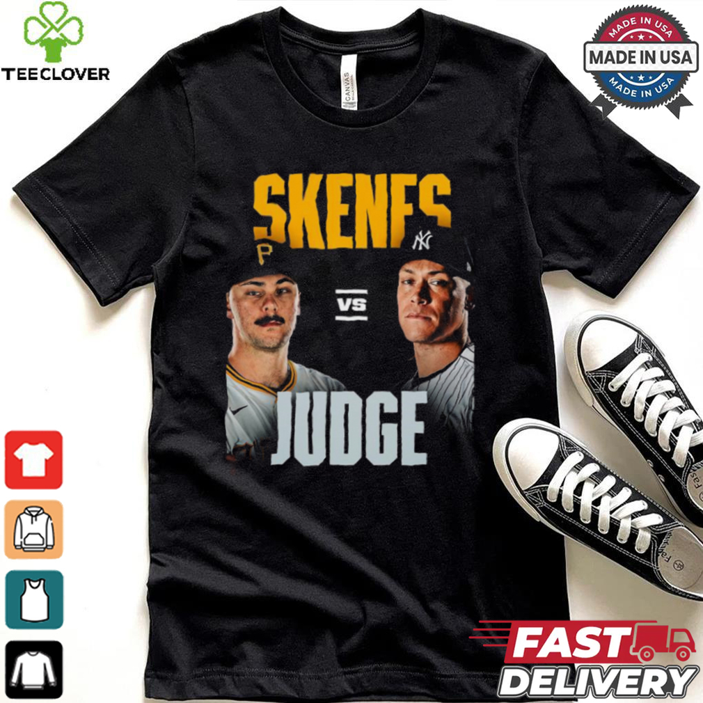 Original Paul Skenes Pittsburgh vs. Aaron Judge Yankees 2024 Game Shirt Original Paul Skenes Pittsburgh vs. Aaron Judge Yankees 2024 Game Shirt