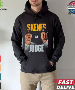 Original Paul Skenes Pittsburgh vs. Aaron Judge Yankees 2024 Game Shirt