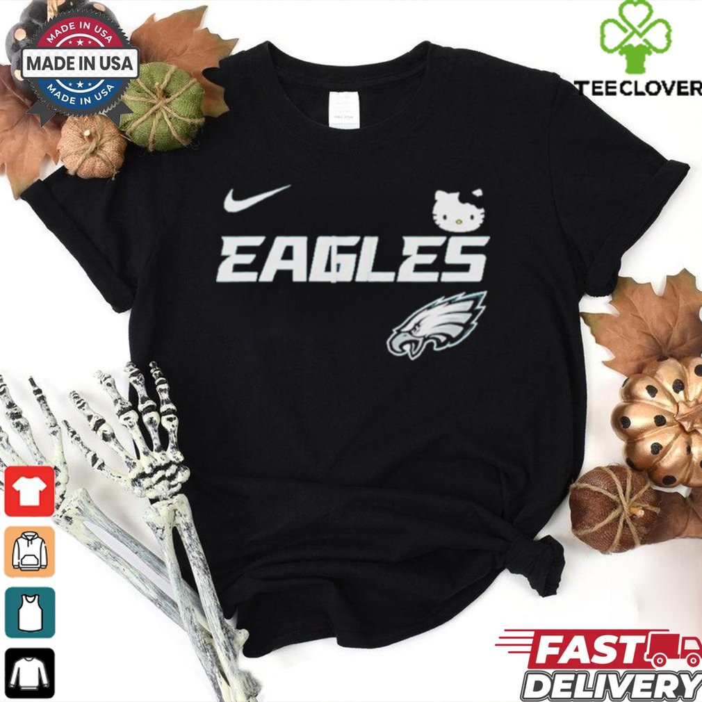 Original Philadelphia Eagles X Nike Hello Kitty Football Gameday Logo Shirt Original Philadelphia Eagles X Nike Hello Kitty Football Gameday Logo Shirt