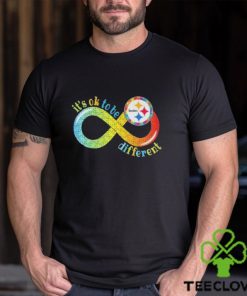 Original Pittsburgh Steelers It’s Ok To Be Different Autism Infinity T Shirt