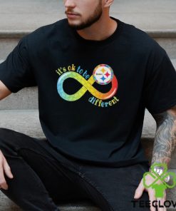 Original Pittsburgh Steelers It’s Ok To Be Different Autism Infinity T Shirt