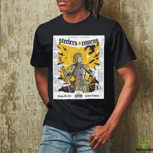 Original Pittsburgh Steelers Vs baltimore Ravens Crucial Catch Intercept Cancer Acrisure Stadium October 8th 2023 Shirt