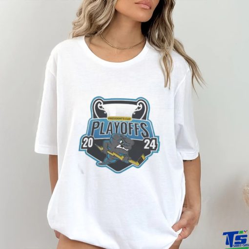 Original President’s Cup Quad City Storm Logo T shirt