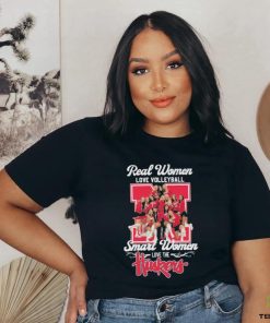 Original Real Women love Volleyball Smart Women love the Huskies 2023 Shirt