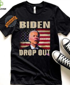 Original Retro biden drop out democratic party shirt