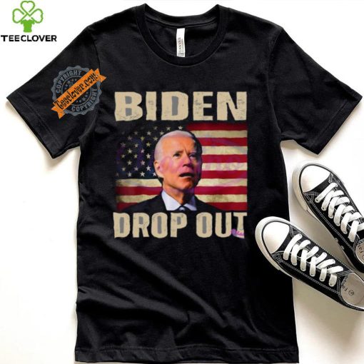 Original Retro biden drop out democratic party shirt