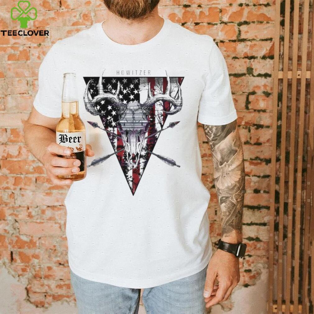 Original Retro howitzer deer American flag 2024 shirt Original Retro howitzer deer American flag 2024 shirt