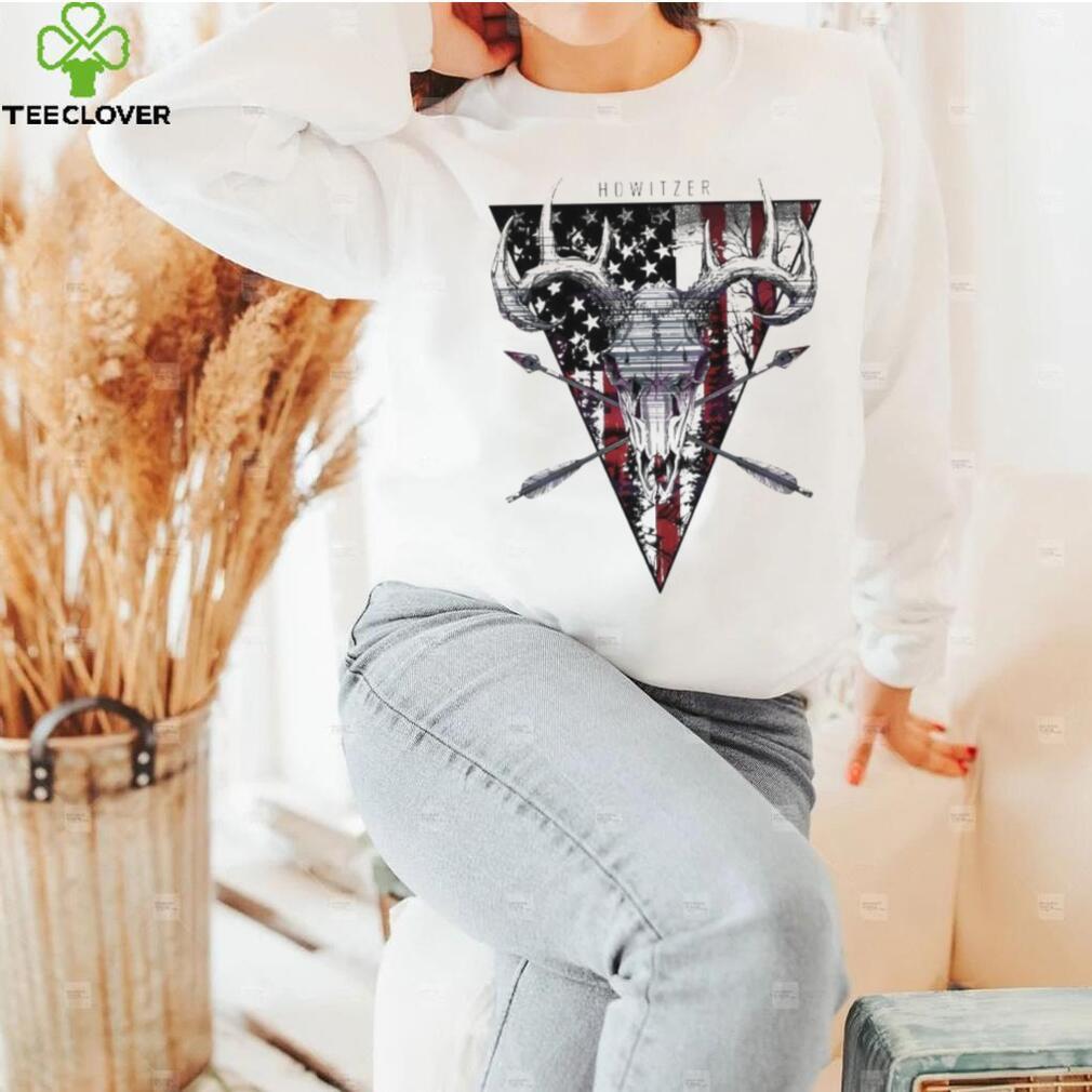 Original Retro howitzer deer American flag 2024 shirt Original Retro howitzer deer American flag 2024 shirt