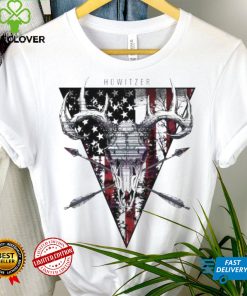 Original Retro howitzer deer American flag 2024 shirt