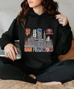 Original San Francisco Sport Teams Players City Skyline Shirt