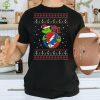 Official grinch Santa Claus I Hate People But I Love My Las Vegas Raiders Football Christmas Shirt