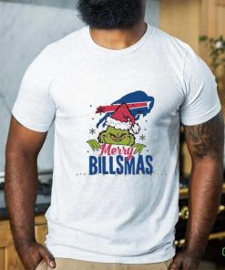 Original Santa Grinch Merry Billsmas Buffalo Football Logo Shirt