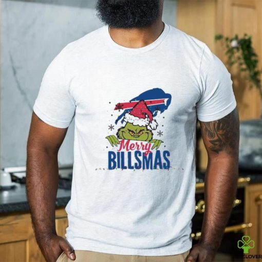 Original Santa Grinch Merry Billsmas Buffalo Football Logo Shirt