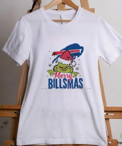 Original Santa Grinch Merry Billsmas Buffalo Football Logo Shirt