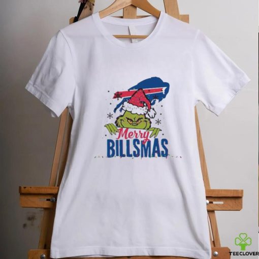 Original Santa Grinch Merry Billsmas Buffalo Football Logo Shirt