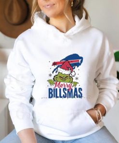 Original Santa Grinch Merry Billsmas Buffalo Football Logo Shirt