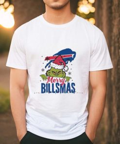 Original Santa Grinch Merry Billsmas Buffalo Football Logo Shirt