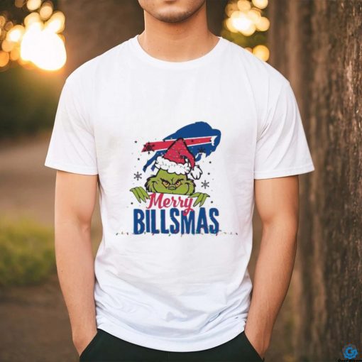 Original Santa Grinch Merry Billsmas Buffalo Football Logo Shirt