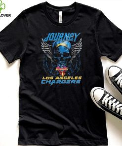 Original Skull Wings Journey Los Angeles Chargers T Shirt