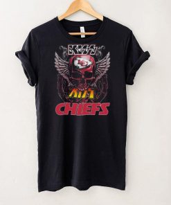 Original Skull Wings Kiss Kansas City Chiefs T Shirt