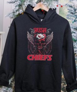 Original Skull Wings Rush Kansas City Chiefs T Shirt