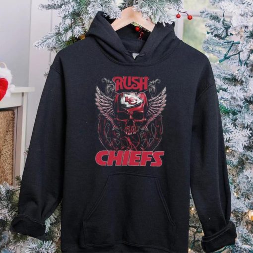 Original Skull Wings Rush Kansas City Chiefs T Shirt